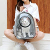 Sac a dos chat transparent La Patte Velue