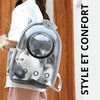 Sac a dos chat transparent La Patte Velue 2