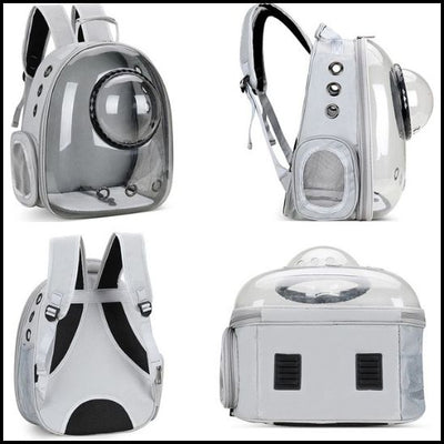 Sac a dos chat transparent La Patte Velue 4