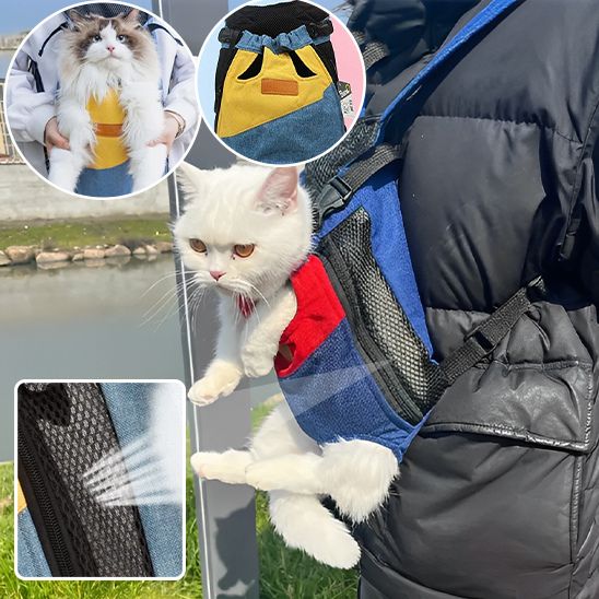 Sac chat transport leger La Patte Velue