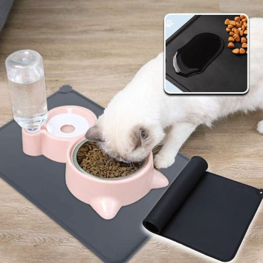 Tapis Gamelle Chat La Patte Velue 1