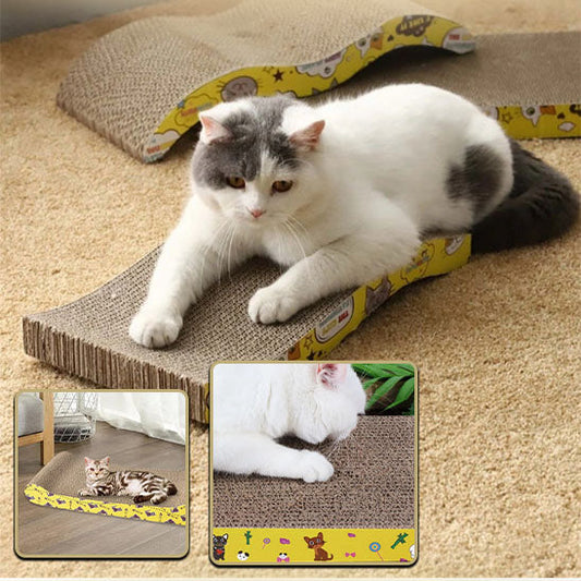 Le griffoir en carton pour chat : la solution naturelle et efficace